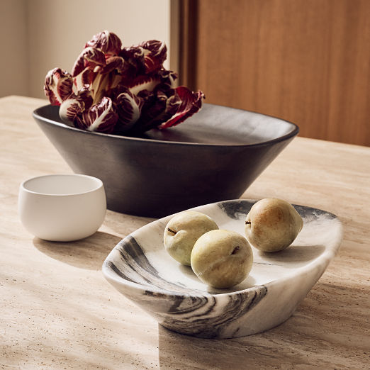 Ellis White Marble Serving Board