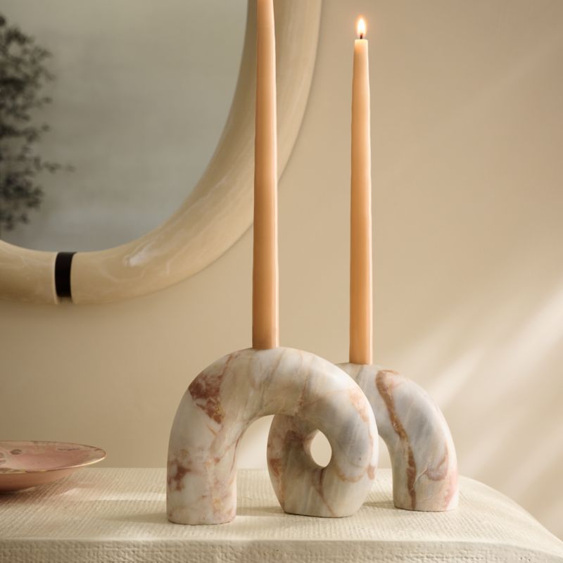 Curva Marble Taper Candle Holder - image 4 of 5