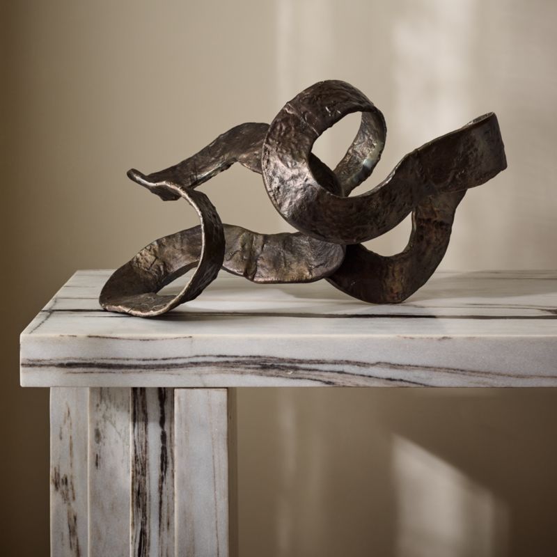 Cinta Bronze Cast Aluminum Decorative Sculpture - image 3 of 4