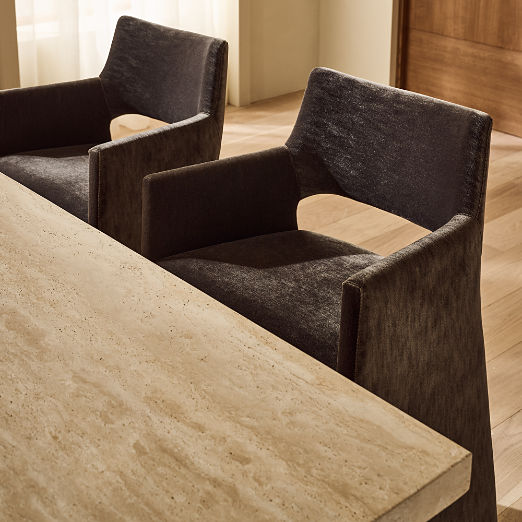 Foley Mink Velvet Counter Stool