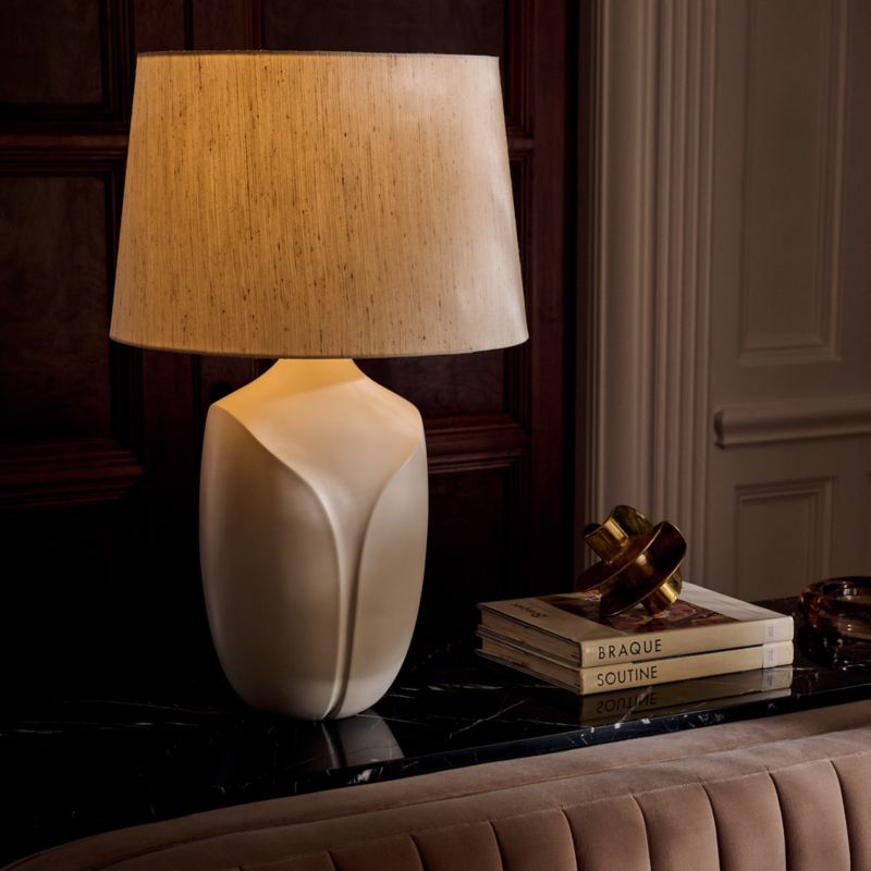 Susan Oversized White Table Lamp - image 3 of 8