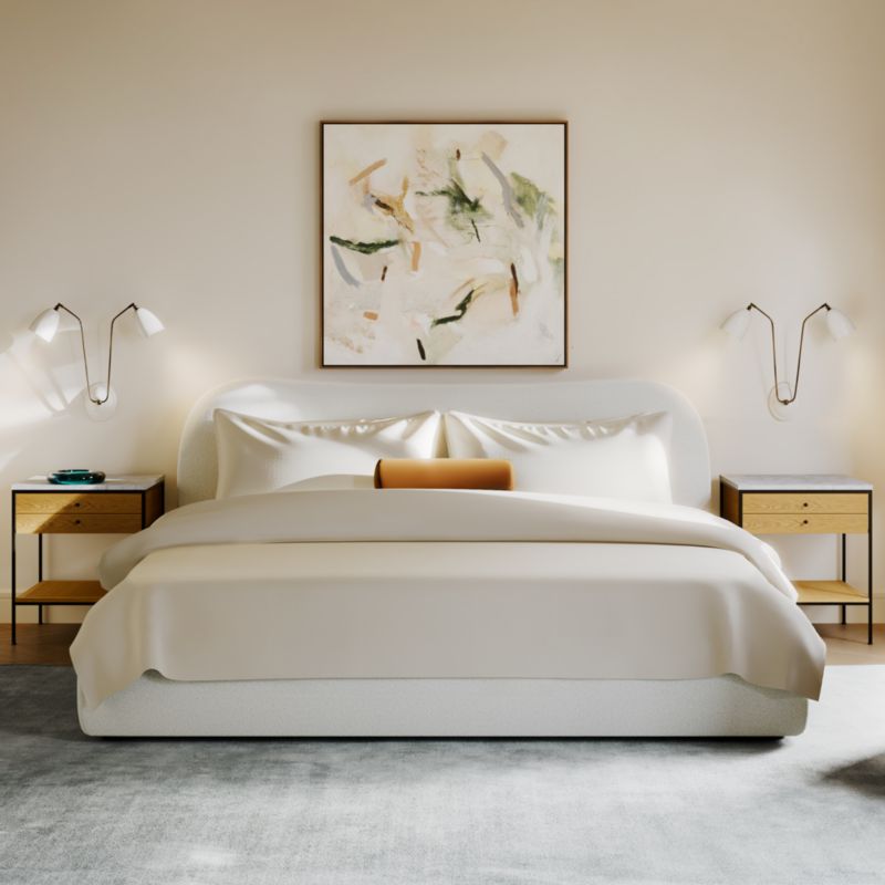 Forna 2-Light White Enamel Wall Sconce Set of 2 - image 5 of 6