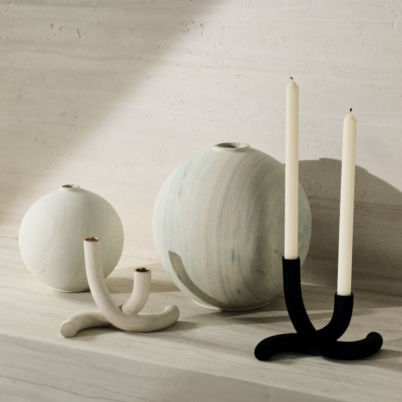 Blythe Black Double Taper Candle Holder - image 5 of 6