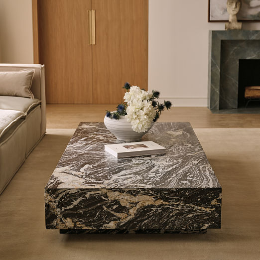 Vibrato Black and White Striped Ceramic Vase Wide