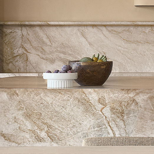 Junius White Marble Pedestal Bowl