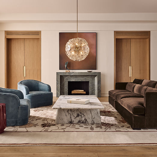 Fiora Hand-Knotted Warm White New Zealand Wool Area Rug