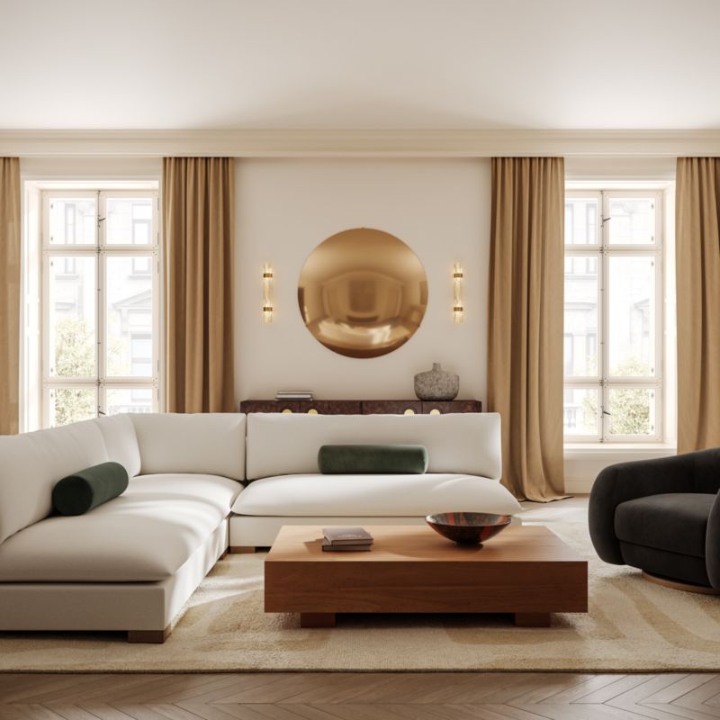 Enyo 55" Rectangular Acacia Coffee Table - image 8 of 12