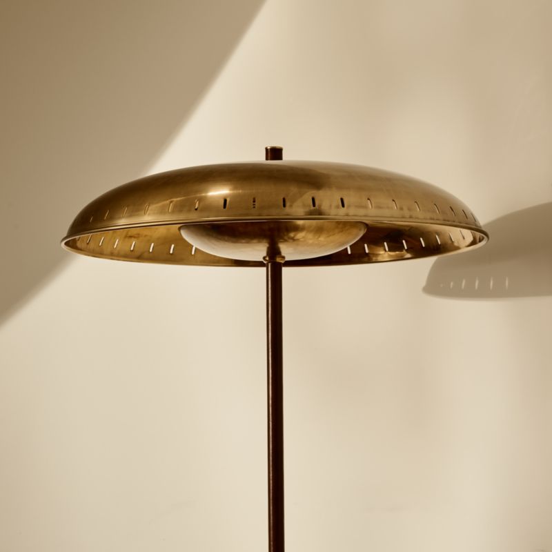 Atelier Aged Brass Table Lamp by Todd Snyder - image 4 of 7