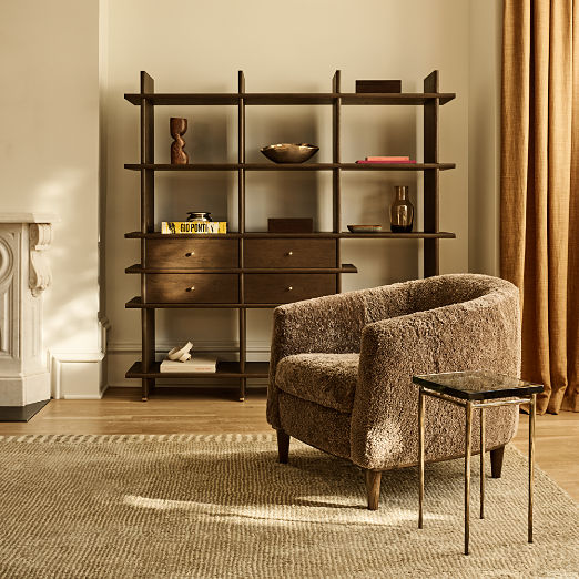 Madison Dark Oak Bookcase by Todd Snyder