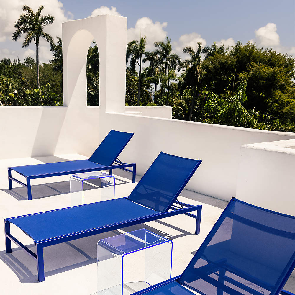 Cb2 sun on sale lounger