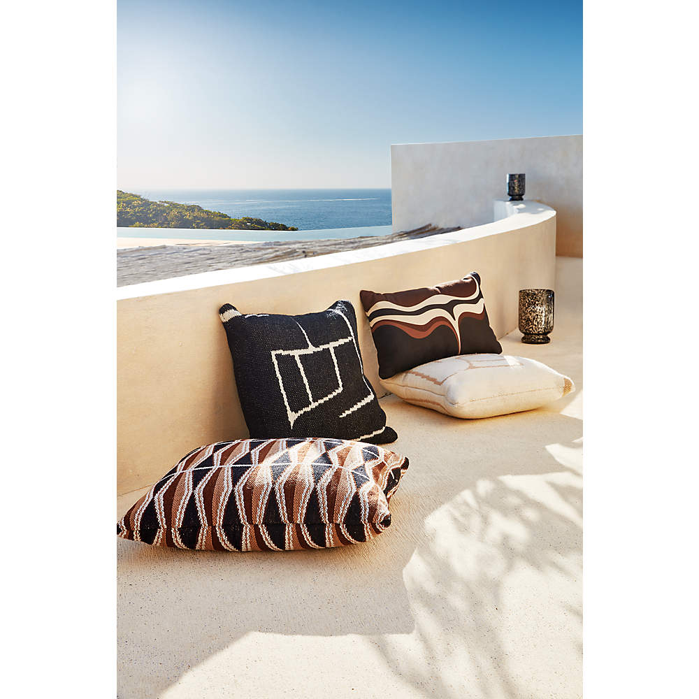 Patterned shop outdoor pillows