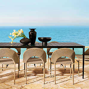 Modern Wicker Patio Furniture Outdoor Rattan Furniture CB2