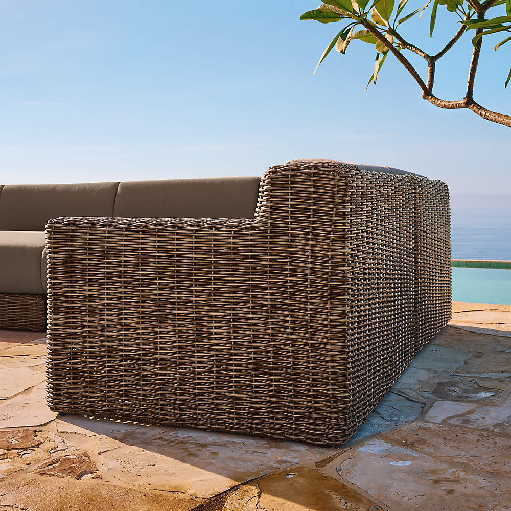 Sunbrella top patio sectional