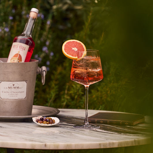 Muse Optic Fluted Red Wine Glass