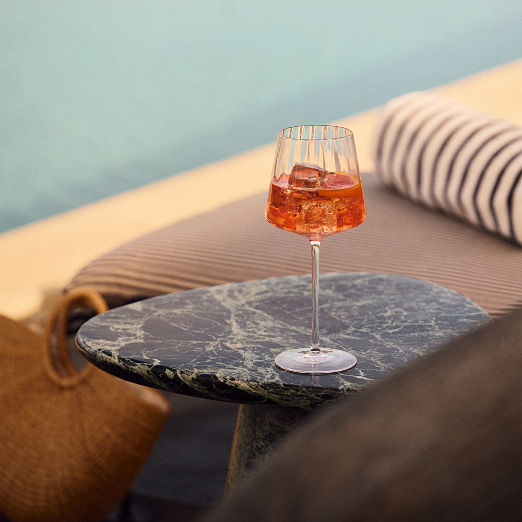 Muse Optic Fluted White Wine Glass