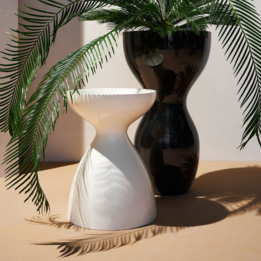 Porta High-Gloss Cement Indoor/Outdoor Planters