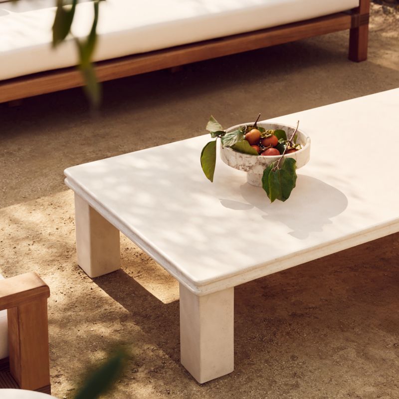 Orcino Ivory Marble Fruit Bowl - image 1 of 8