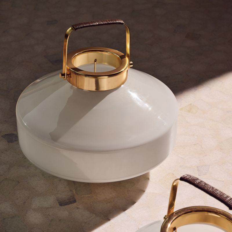 Alira Glass Outdoor Lantern 12.25" - image 2 of 4