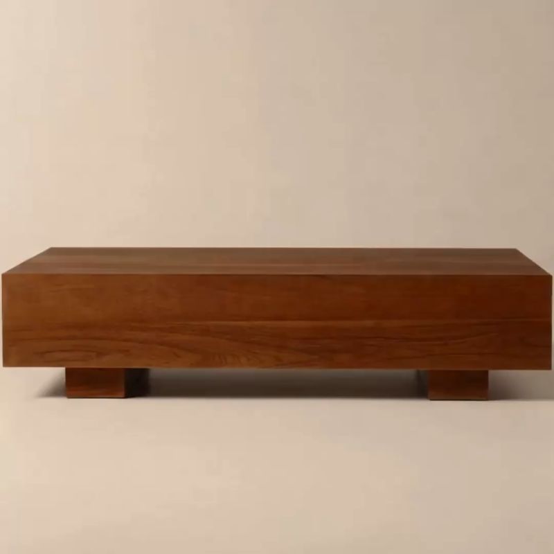 Play Enyo 55" Rectangular Acacia Coffee Table - video 1 of 1
