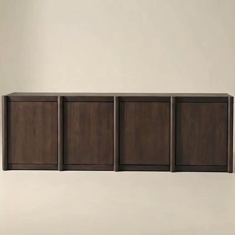 Play Macron 90" Dark Brown Oak Media Console - video 1 of 1