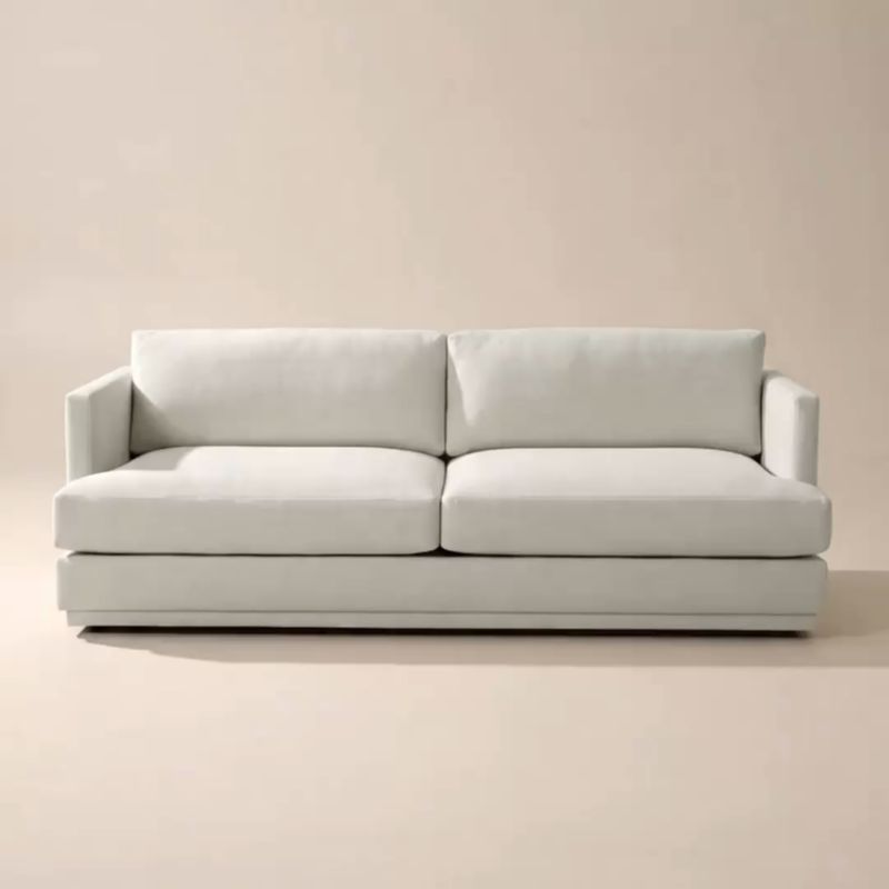 Play Seneca 103" Off-White Performance Fabric Sofa - video 1 of 1