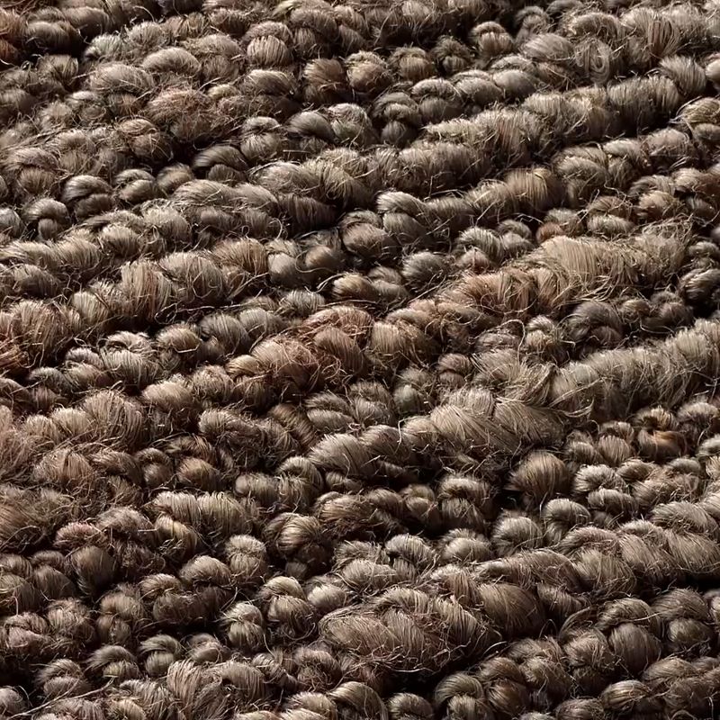 Play Savannah Handwoven Dark Grey Jute Area Rug 8'x10' - video 1 of 1