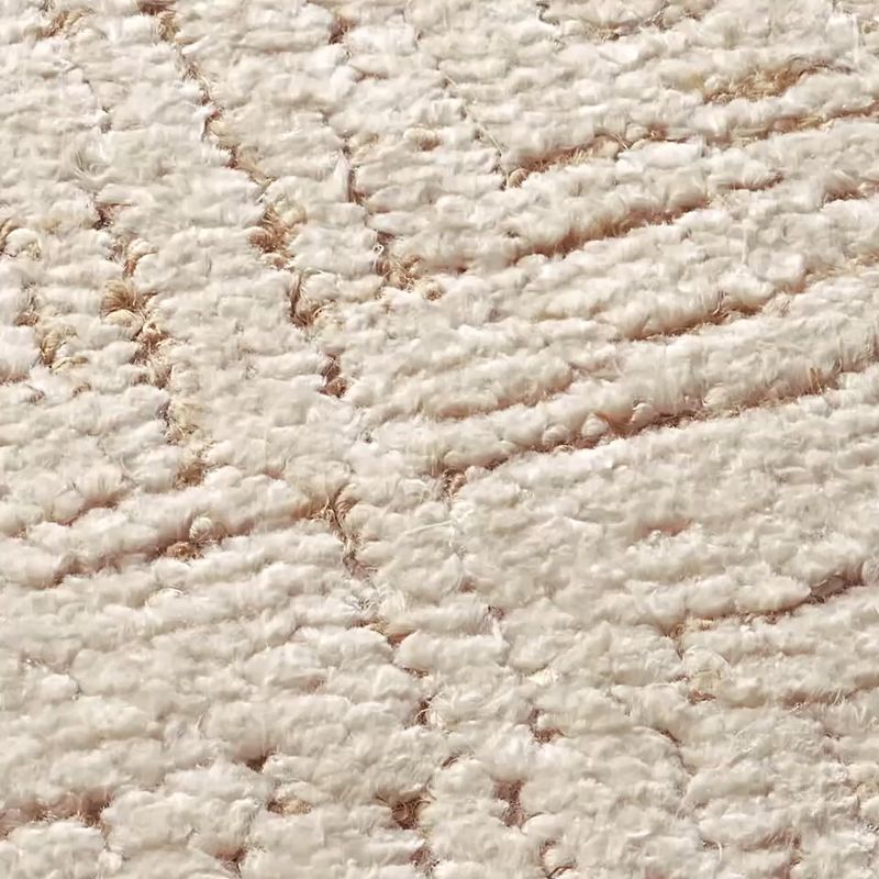 Play Selo Hand-Knotted Warm White with Tan Viscose Area Rug 8'x10' - video 1 of 1