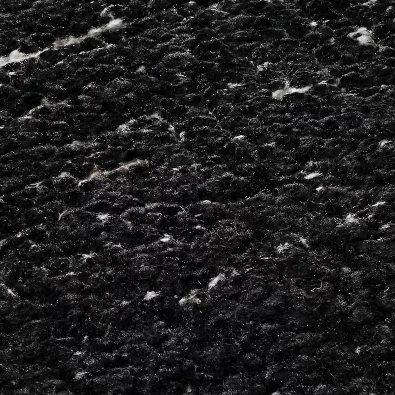 Play Selo Hand-Knotted Black and White Viscose Area Rug 8'x10' - video 1 of 1
