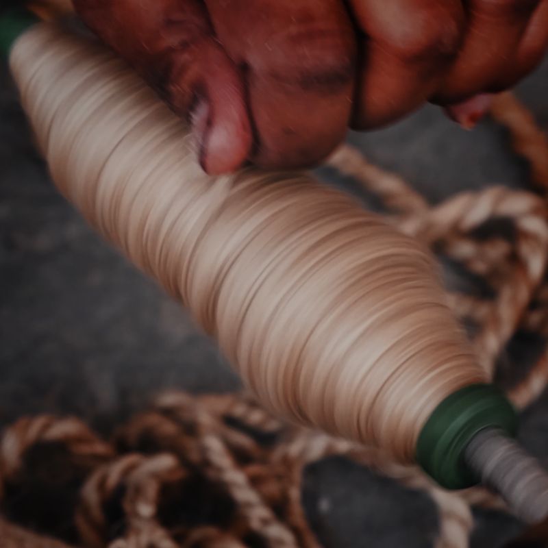 Play Savannah Handwoven Natural Jute Area Rug 8'x10' - video 2 of 2