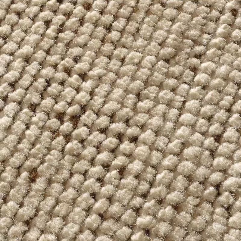 Play Palos Hand-Knotted Warm White and Tobacco Brown New Zealand Wool Area Rug 6'x9' - video 1 of 1