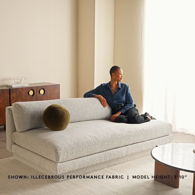 Play Plinth 80" Armless Sofa - video 1 of 1