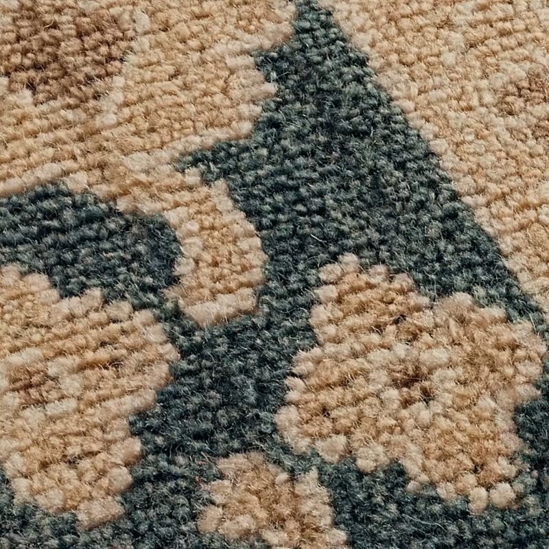 Play Marit Hand-Knotted Light Brown and Olive Green New Zealand Wool Area Rug 6'x'9 - video 1 of 1