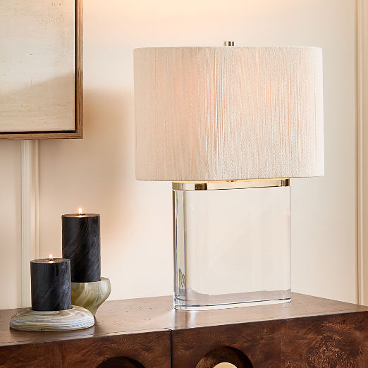 Olino Swirl Glass Candle Holders