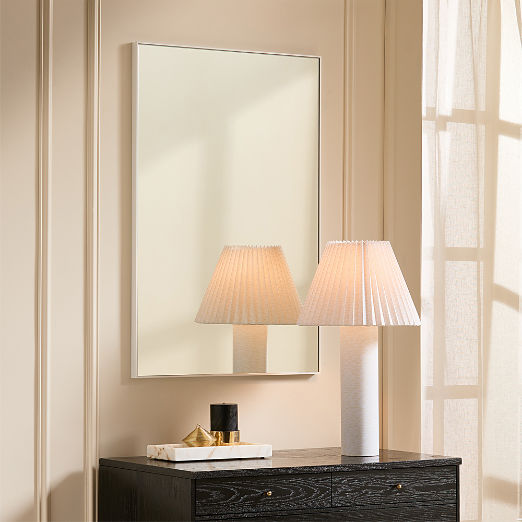 Infinity White Mirror Rectangular 24"x36"
