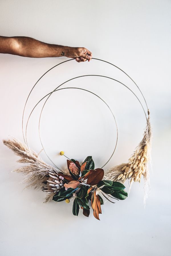 Chic DIY fall wreaths with Hilton Carter and CB