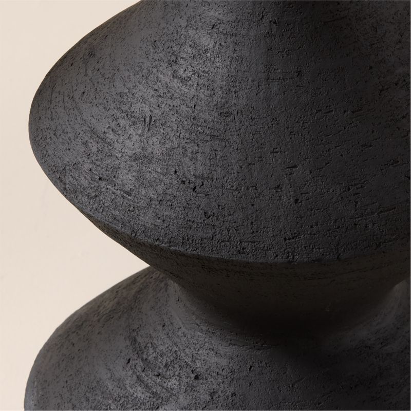 Cabo Black Terracotta Floor Vase - image 2 of 6