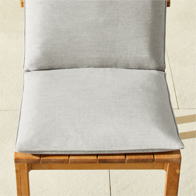 Cabra Grey Outdoor Dining Chair Sunbrella® Cushion - image 0 of 3