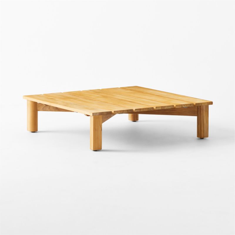 Cabra Teak Outdoor Coffee Table - image 4 of 8