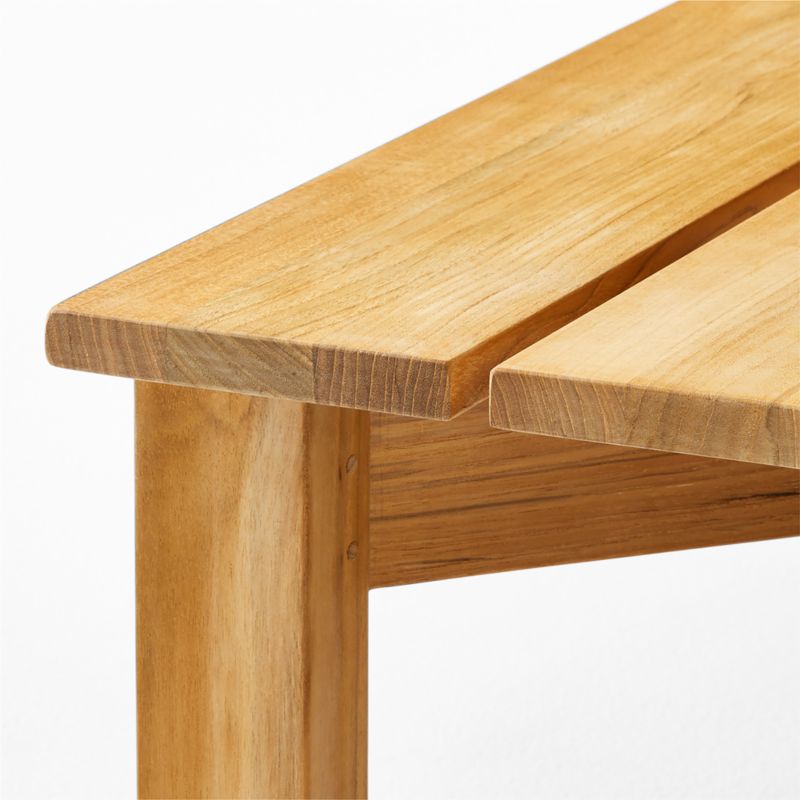 Cabra Teak Outdoor Coffee Table | CB2