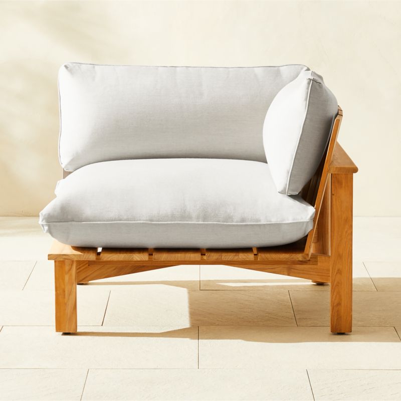 Cb2 deals teak chair