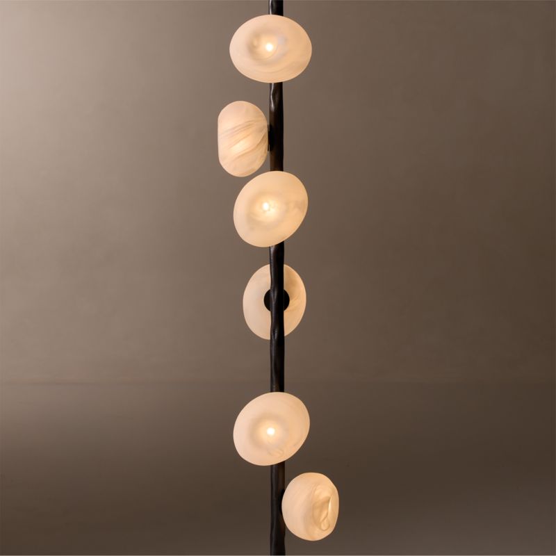 Cahya Murano Glass Floor Lamp 59" by Casa Dean by Swizz Beatz - image 3 of 6