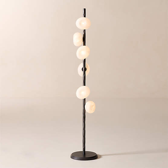 Cahya Murano Glass Floor Lamp 59" by Casa Dean by Swizz Beatz