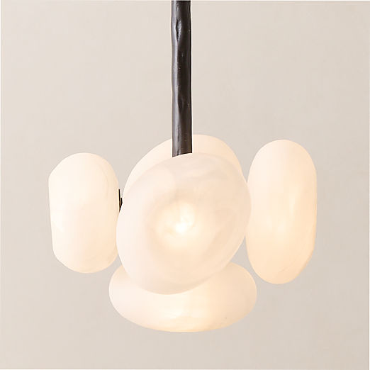 Cahya Murano Glass Pendant Light 53" by Casa Dean by Swizz Beatz