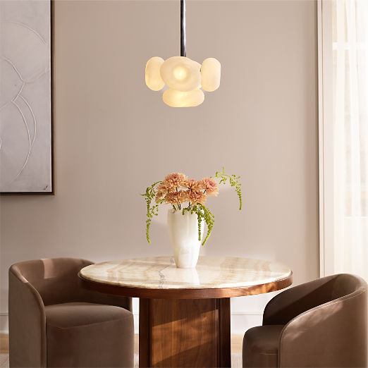 Blossom Alabaster Vase by Casa Dean by Swizz Beatz