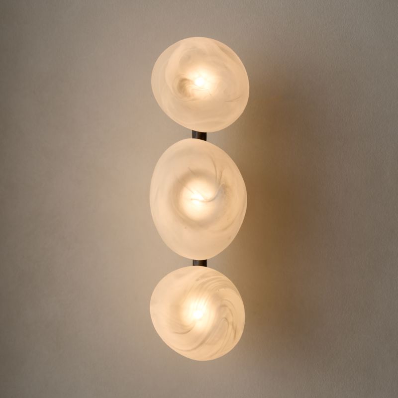 Cahya Murano Glass Wall Sconce 20" by Casa Dean by Swizz Beatz - image 3 of 6