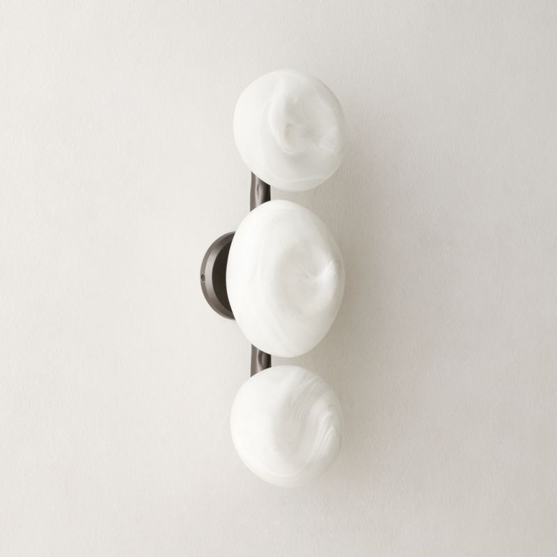 Cahya Murano Glass Wall Sconce 20" by Casa Dean by Swizz Beatz - image 4 of 6