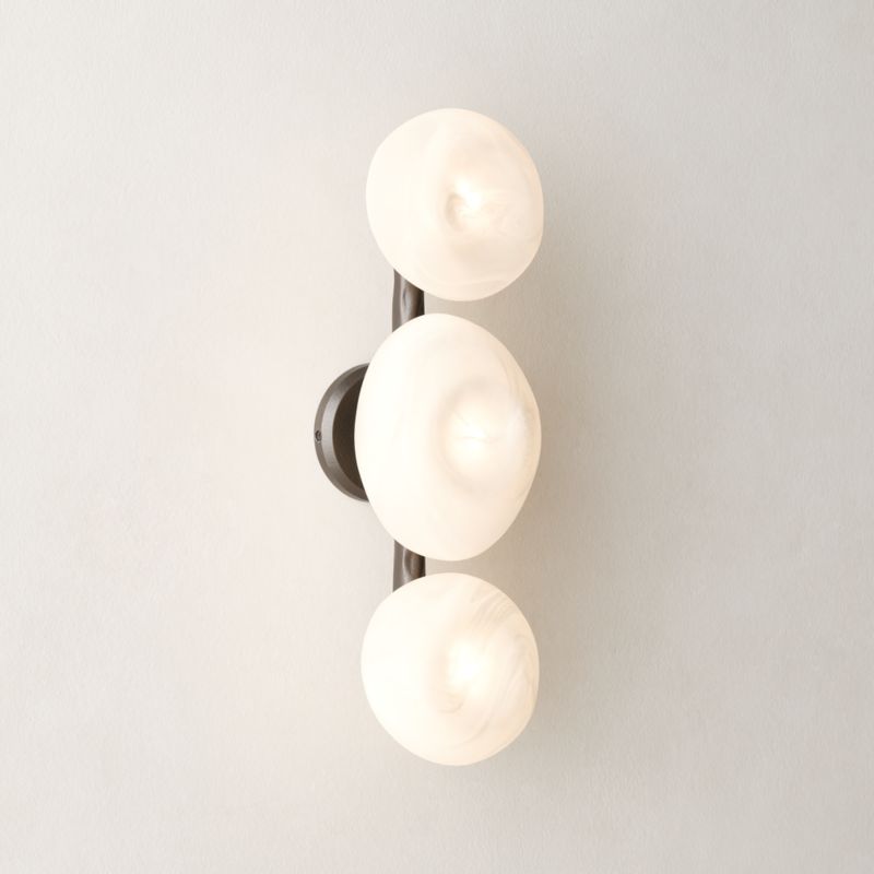 Viewing product image Cahya Murano Glass Wall Sconce 20" by Casa Dean by Swizz Beatz - image 1 of 6