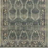 Cala Hand-Knotted Faded Teal New Zealand Wool Rug Swatch 12"x12"