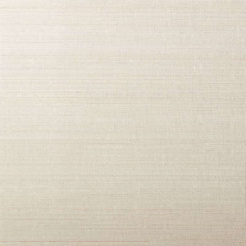 Calcite Ivory Abaca Wallpaper - image 1 of 2