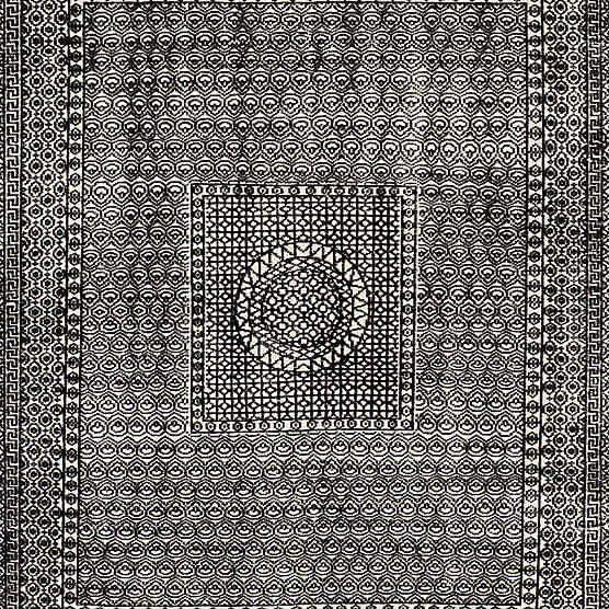 Calero Hand-Knotted Black New Zealand Wool Rug Swatch 12"X12"